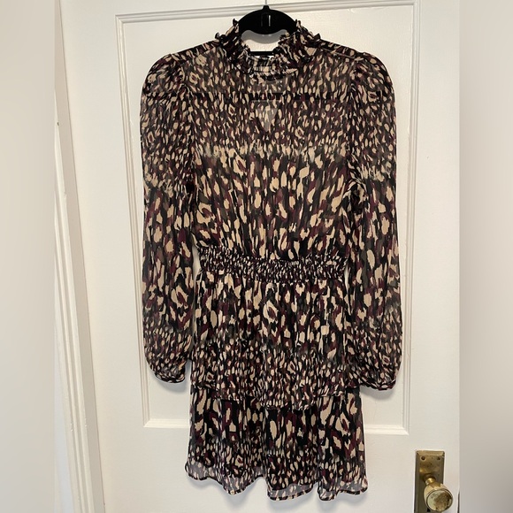 Zara printed mini dress, US Size Small - Picture 1 of 6